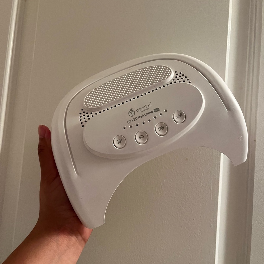 Beetles UV LED Nail Lamp in White